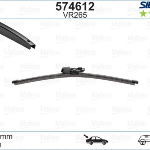 Escobilla Limpiaparabrisas Valeo Silencio Rear (por Unidad)